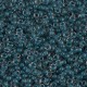 Miyuki rocailles Perlen 11/0 - Semi frosted slate blue lined grey 11-1938
